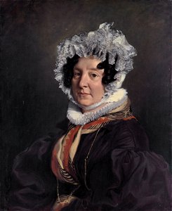 Madame Henri François Riesener (Félicité Longrois, 1786–1847), by Eugène Delacroix