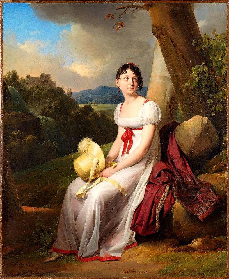 Madame Saint-Ange Chevrier (Louis-Léopold Boilly) - Nationalmuseum - 177754