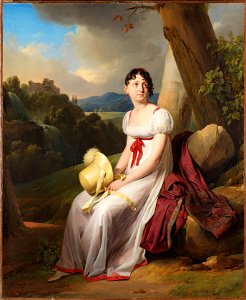 Madame Saint-Ange Chevrier (Louis-Léopold Boilly) - Nationalmuseum - 177754. Free illustration for personal and commercial use.
