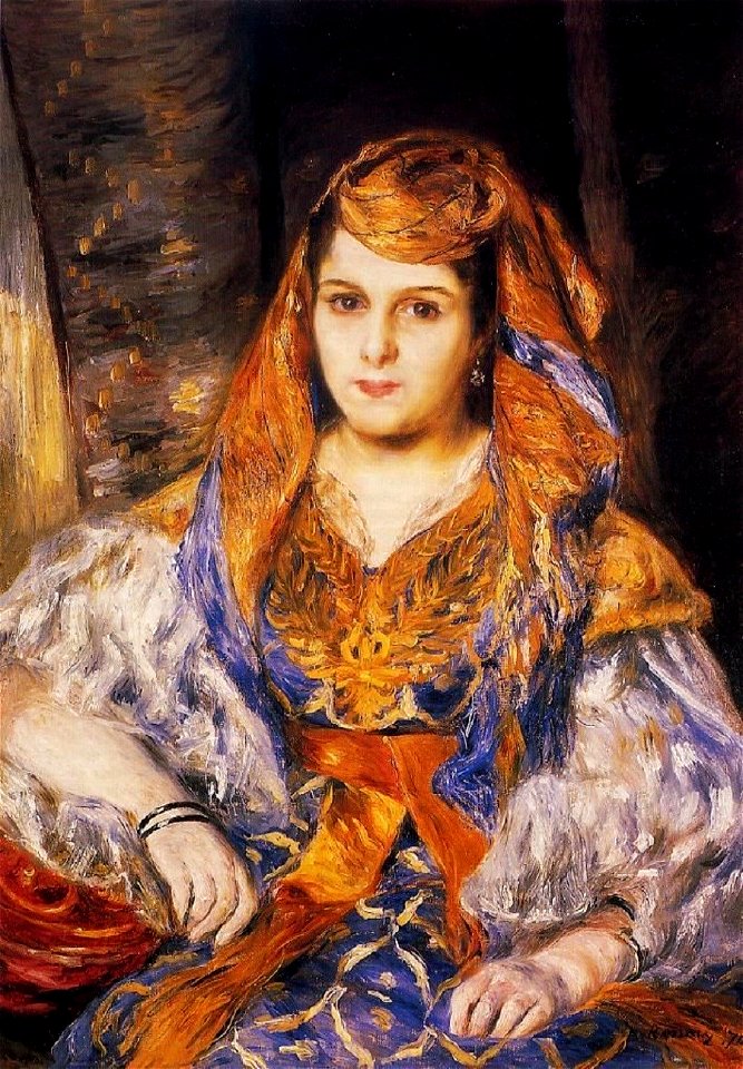 Madame Clementine Valensi Stora (L'Algerienne), 1870