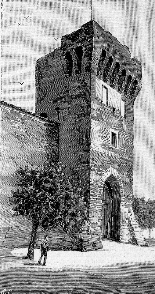 Macerata – Porta San Domenico (xilografia)