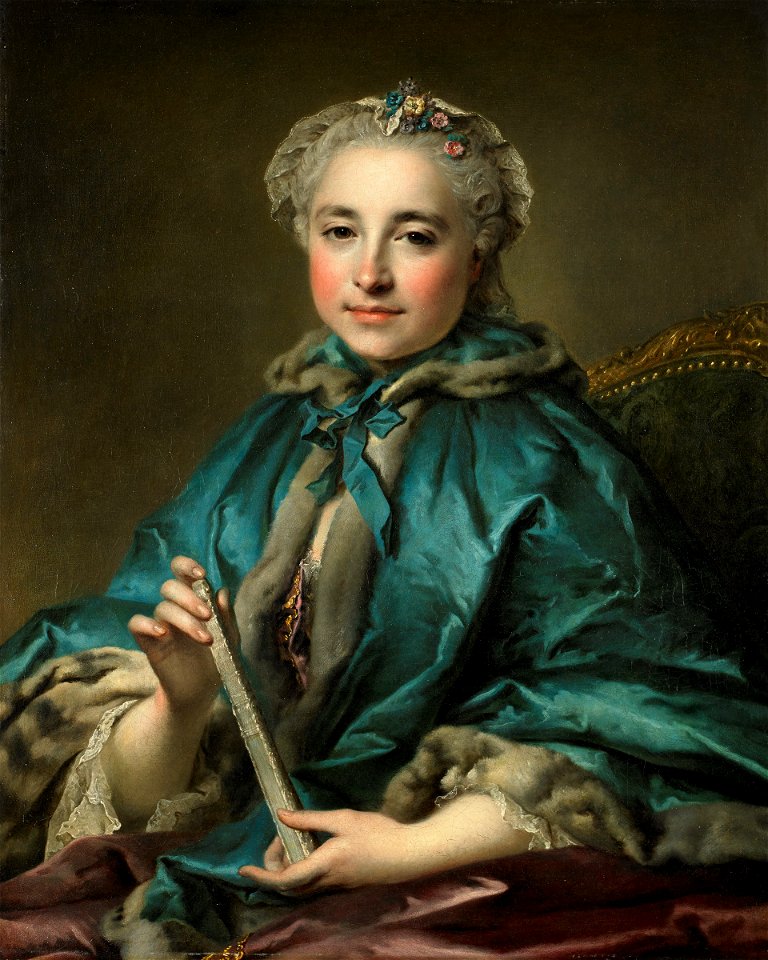 Madame de Livry by Louis Tocqué