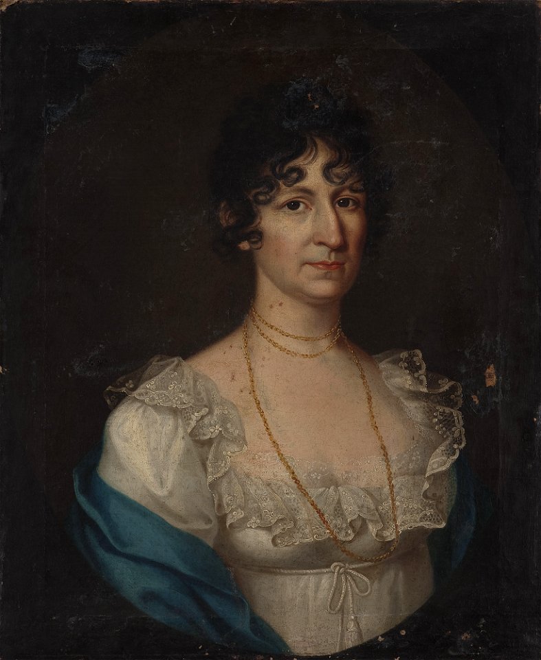 Maciej Topolski - Portrait of a woman - MP 2922 MNW - National Museum in Warsaw