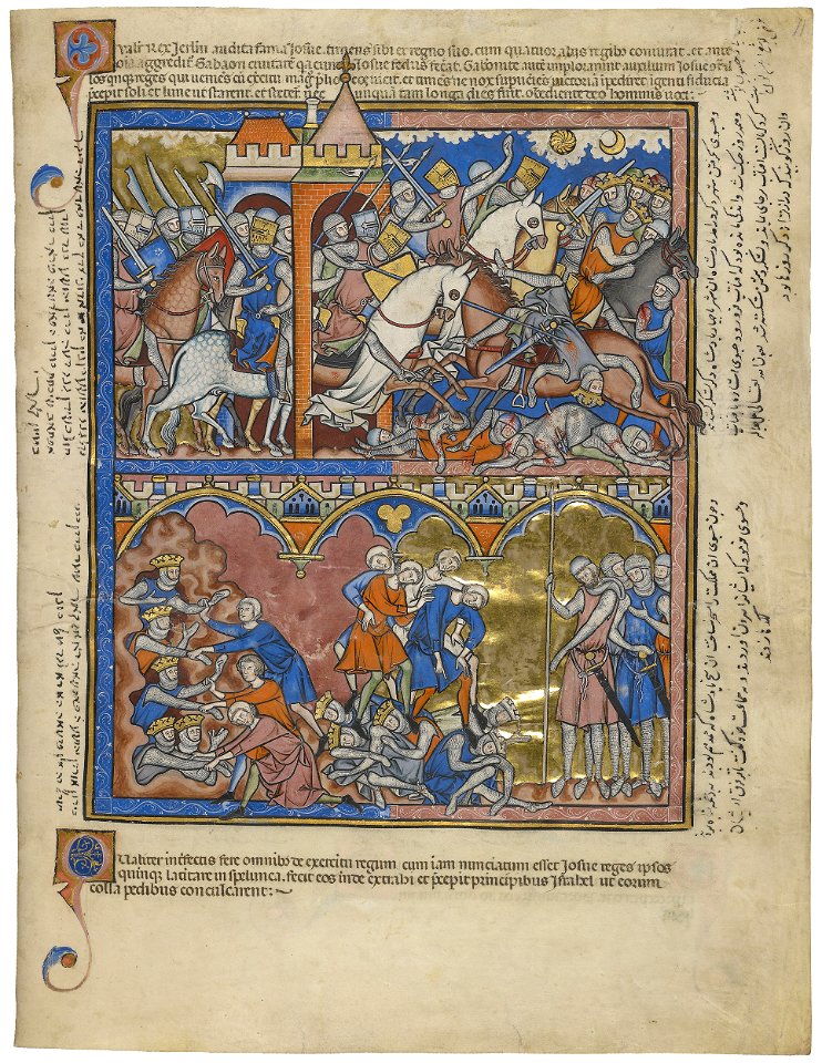Maciejowski Bible - Morgan Library & Museum MS M.638, fol. 11r