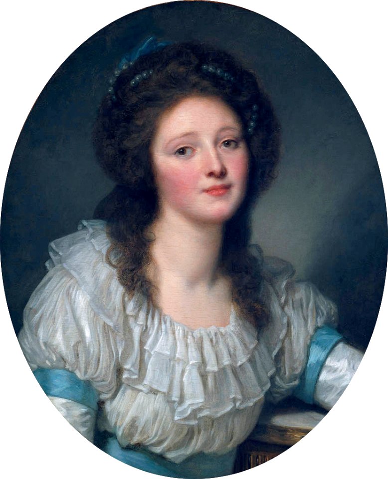 Madame Mercier, by Jean-Baptiste Greuze