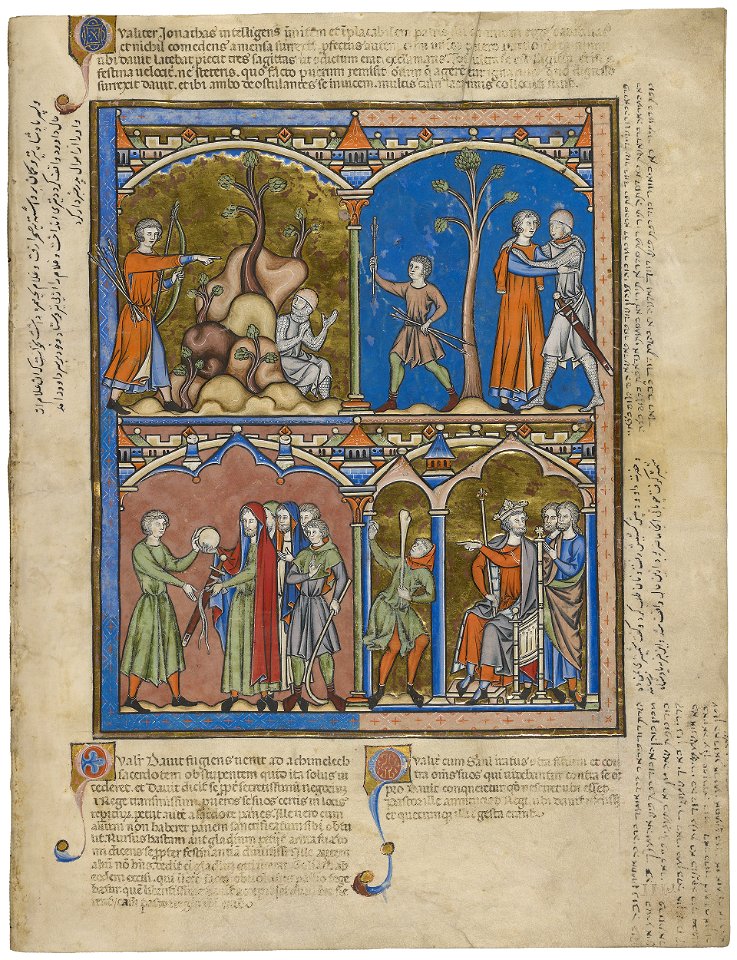 Maciejowski Bible - Morgan Library & Museum MS M.638, fol. 32r