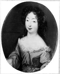 Madame la Dauphine, Marie Anne av Bayern (1660-1690), förmäld med Ludvig - Nationalmuseum - 176973