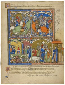 Maciejowski Bible - Morgan Library & Museum MS M.638, fol. 39r