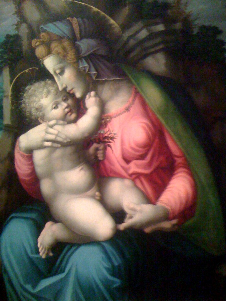 Madonna and Child in a Landscape2
