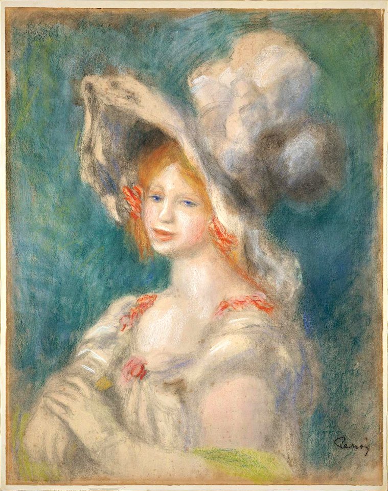 Mademoiselle Amélie Diéterle par Auguste Renoir en 1903 (A)