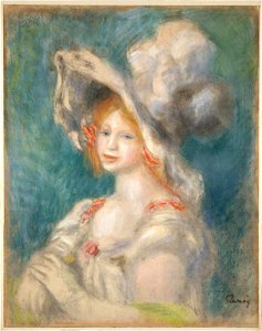 Mademoiselle Amélie Diéterle par Auguste Renoir en 1903 (A)