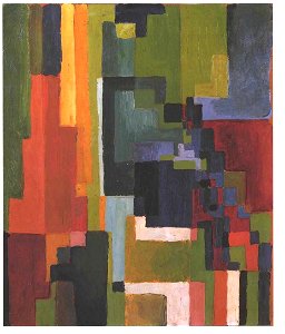 Macke - Farbige Formen2