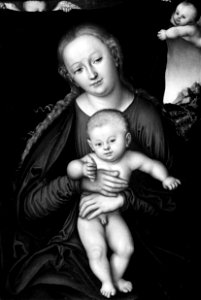 Madonna and Child - Nationalmuseum - 17249. Free illustration for personal and commercial use.