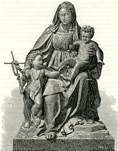 Madonna col Bambino e San Giovannino di Antonio Begarelli