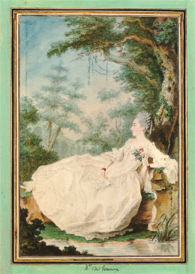 Madame Paul-Louis Girardot de Vermenoux, née Anne Germaine Larivée de Vermenoux (1739-1783)