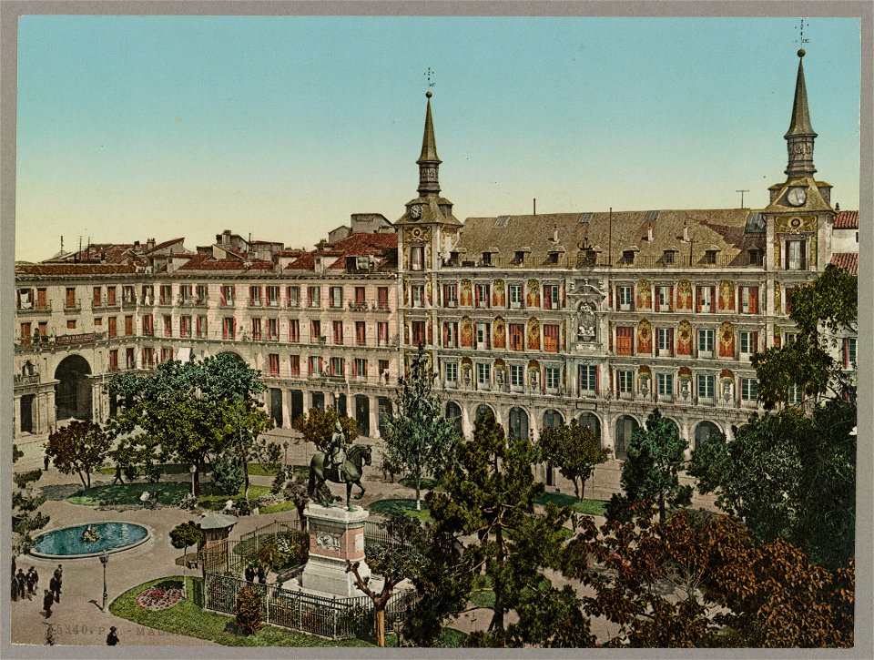 Madrid. Plaza Mayor LCCN2017660767