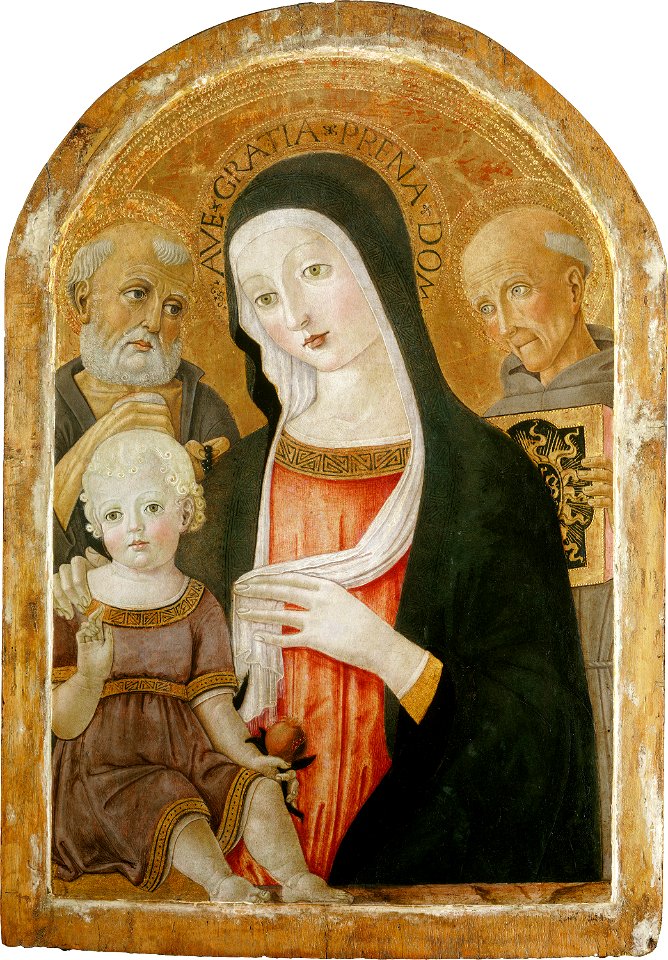 Madonna and Child with Saint Jerome and Saint Bernardino of Siena SC-000303