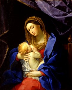 Madonna and Child - Guido Reni - Google Cultural Institute. Free illustration for personal and commercial use.