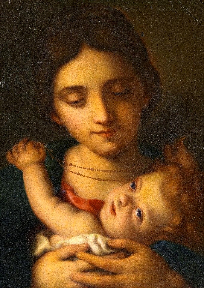 Madonna and Child Italian 19th century