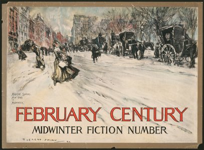 Madison Square, New York in midwinter. February Century LCCN2015647860
