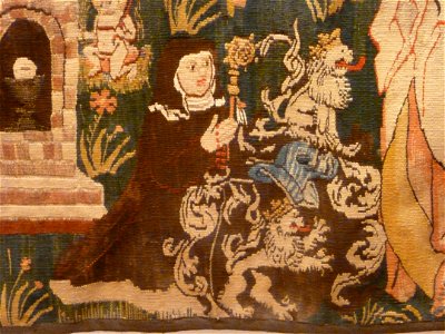 Madone au jardinet (tapisserie de Saint-Jean-Saverne) 04