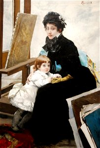 Madeleine Lerolle and Her Daughter Yvonne1