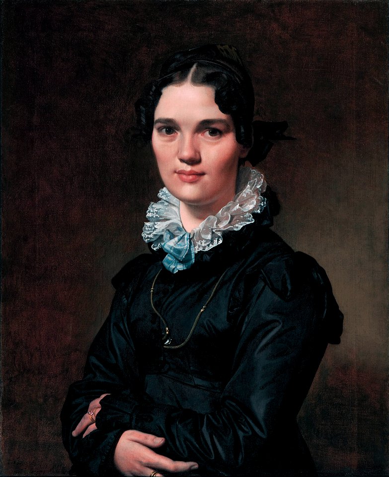 Mademoiselle Jeanne Gonin, by Jean-Auguste-Dominique Ingres