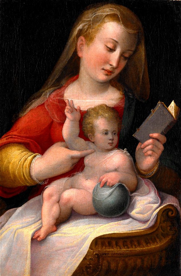 Madonna and Child (Indianapolis), Barbara Longhi