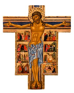 Maestro della croce 434, crocifisso 434, uffizi