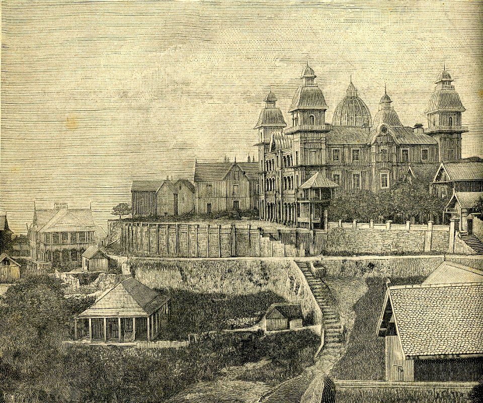 Madagascar il palazzo d’argento a Tanariva