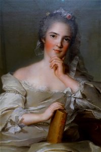 Madame Anne-Henriette de France, The Fire, by Jean-Marc Nattier, detail, 1751, oil on canvas - Museu de Arte de São Paulo - DSC07181