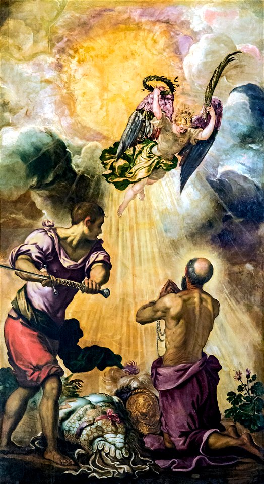 Madonna dell'Orto (Venice) - Choir - The beheading of St. Paul