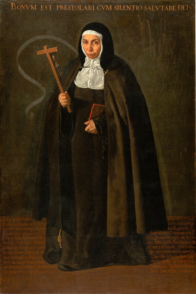Madre Jerónima de la Fuente, by Diego Velázquez