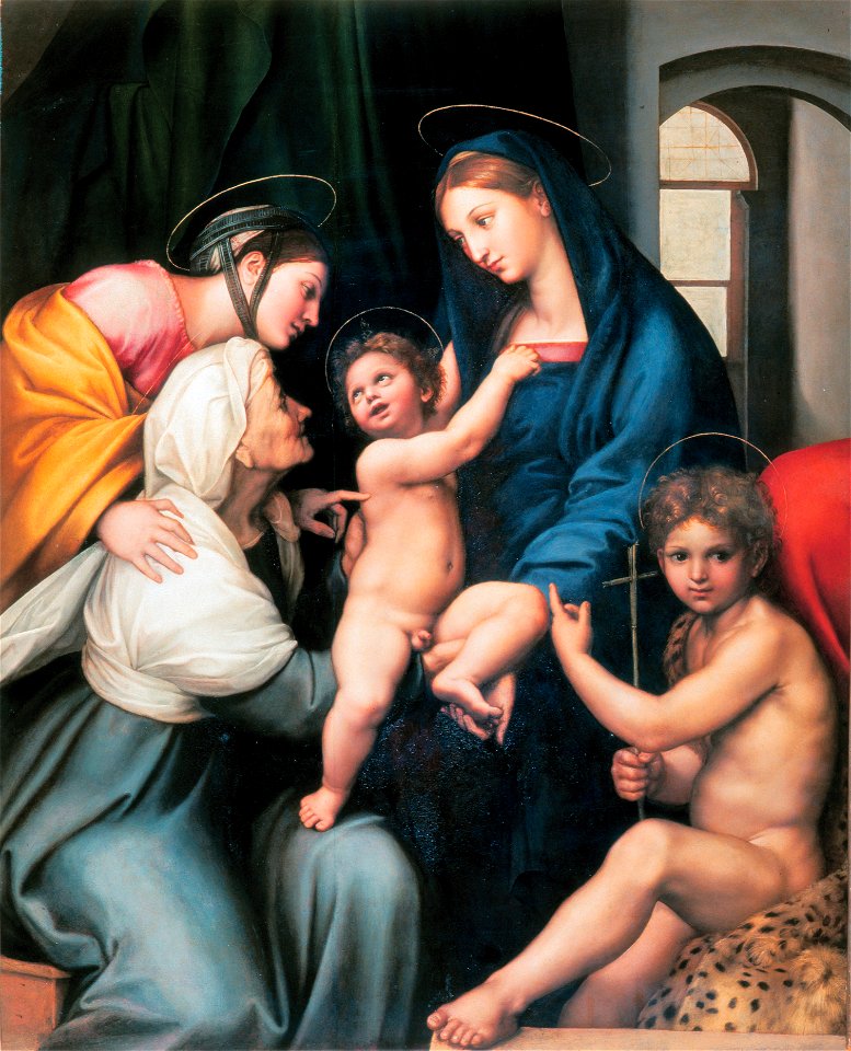 Madonna dell’Impannata, by Raphael