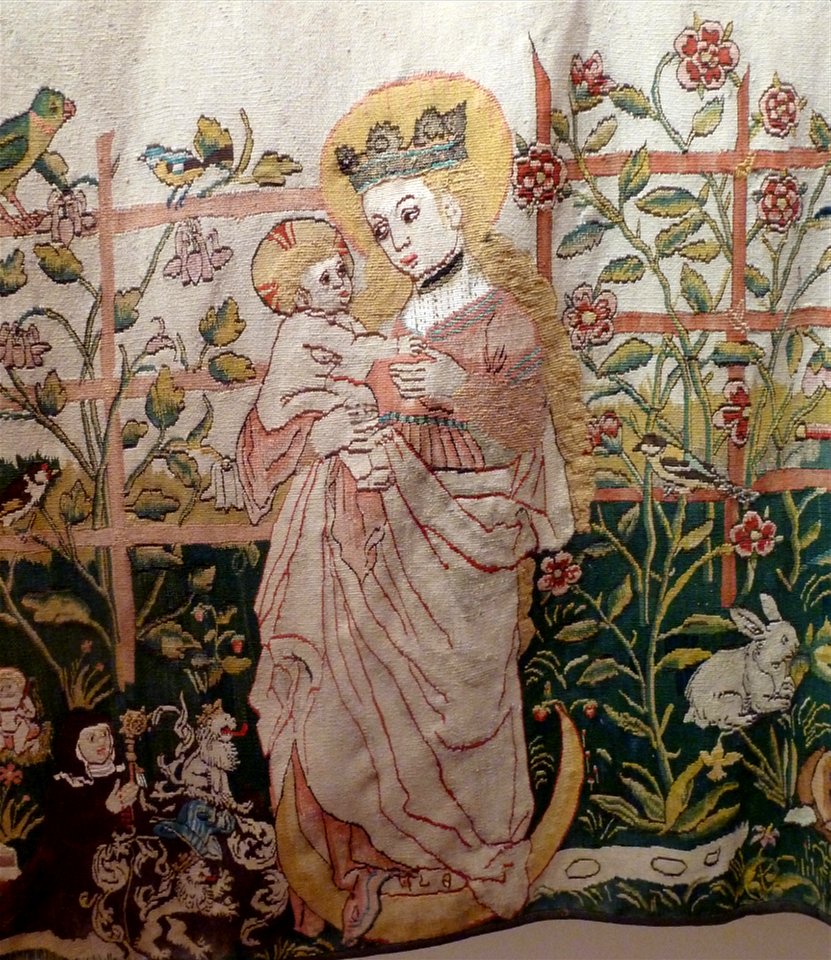 Madone au jardinet (tapisserie de Saint-Jean-Saverne) 06