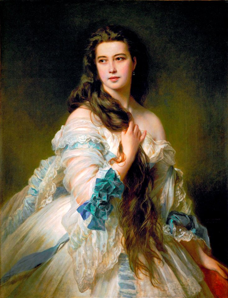 Madame Rimsky-Korsakov, by Franz Xavier Winterhalter