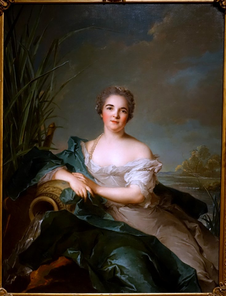 Madame de Flesselles by Jean-Marc Nattier, French, 1747, oil on canvas - Princeton University Art Museum - DSC06535