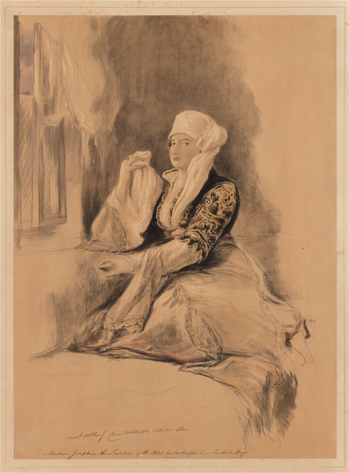 Madame Josephine, eigenares van het Hotel Constantinople, objectnr A 16077