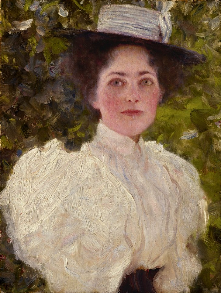 Madchen im grunen, Klimt