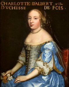 Madeleine-Charlotte d'Albert d'Ailly, duchesse de Foix - Versailles