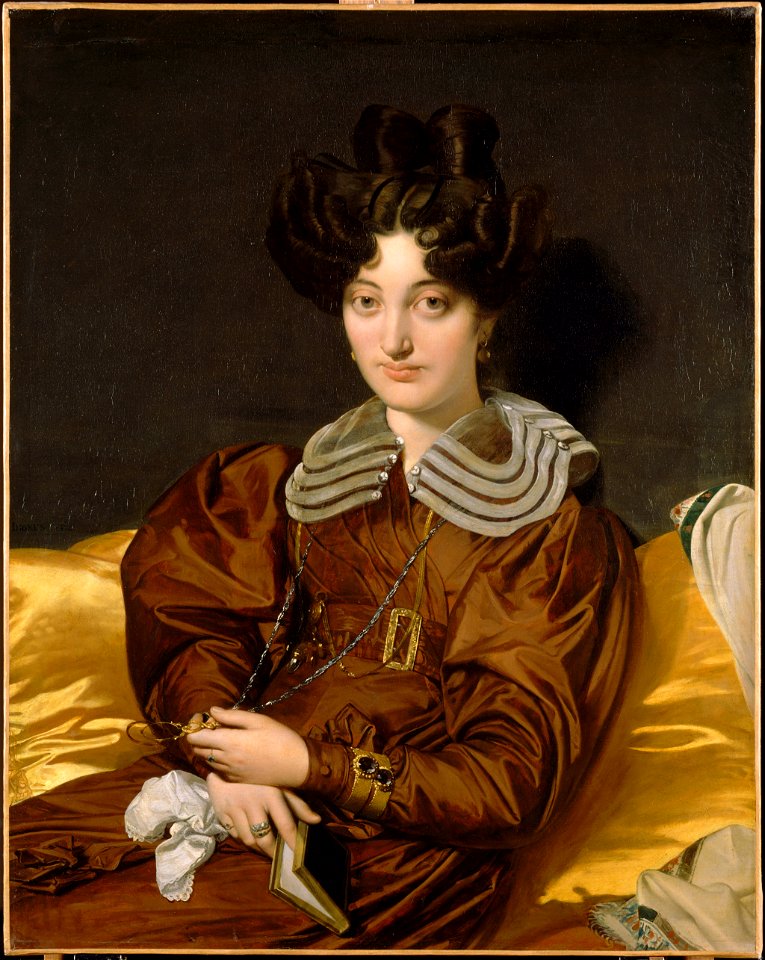 Madame Marie Marcotte (Marcotte de Sainte-Marie) by Jean-Auguste-Dominique Ingres - 1826