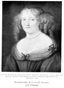 Mademoiselle de Vanteuil - Portrait of Marie de Rabutin-Chantal, Marquise de Sévigné (1626-1696)