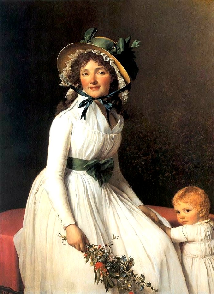 Madame-Seriziat Jacques-Louis-David 1795