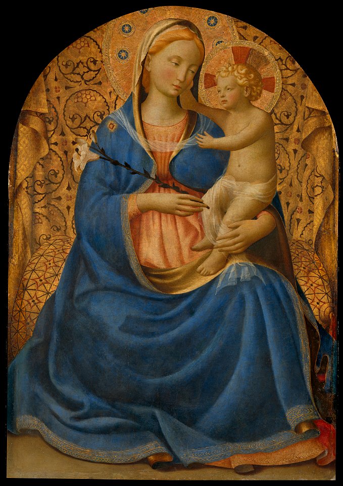 Madonna van nederigheid Rijksmuseum SK-A-3011