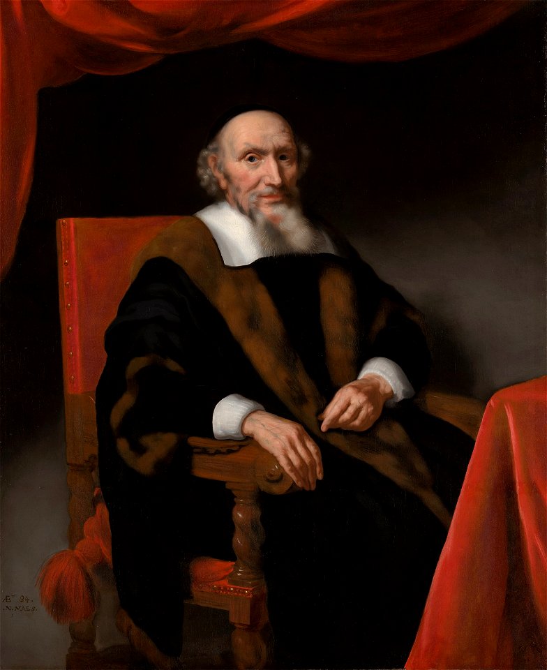 Jacobus Trip (1575-1661), by Nicolaes Maes