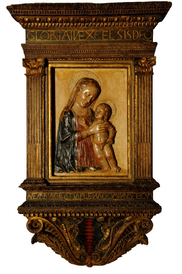Madonna con el niño - Anónimo