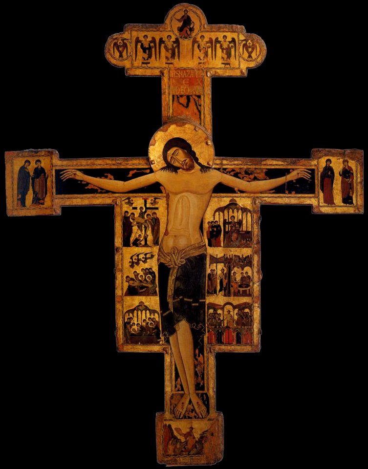 Maestro bizantino, crocifisso del museo nazionale di san matteo, pisa, 1230 circa, tavola sagomata, 2