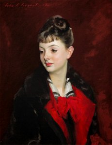 Mademoiselle Suzanne Poirson par John Singer Sargent 1884