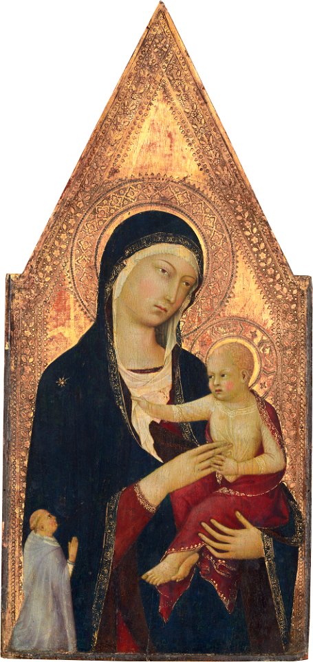 Madonna and Child with Donor A17324