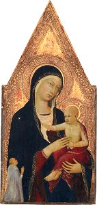 Madonna and Child with Donor A17324